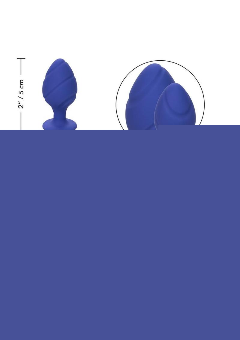 Cheeky Silicone Textured Anal Plugs