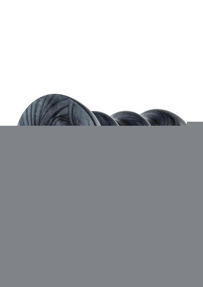 Jet Black Jack Butt Plug - Carbon Metallic