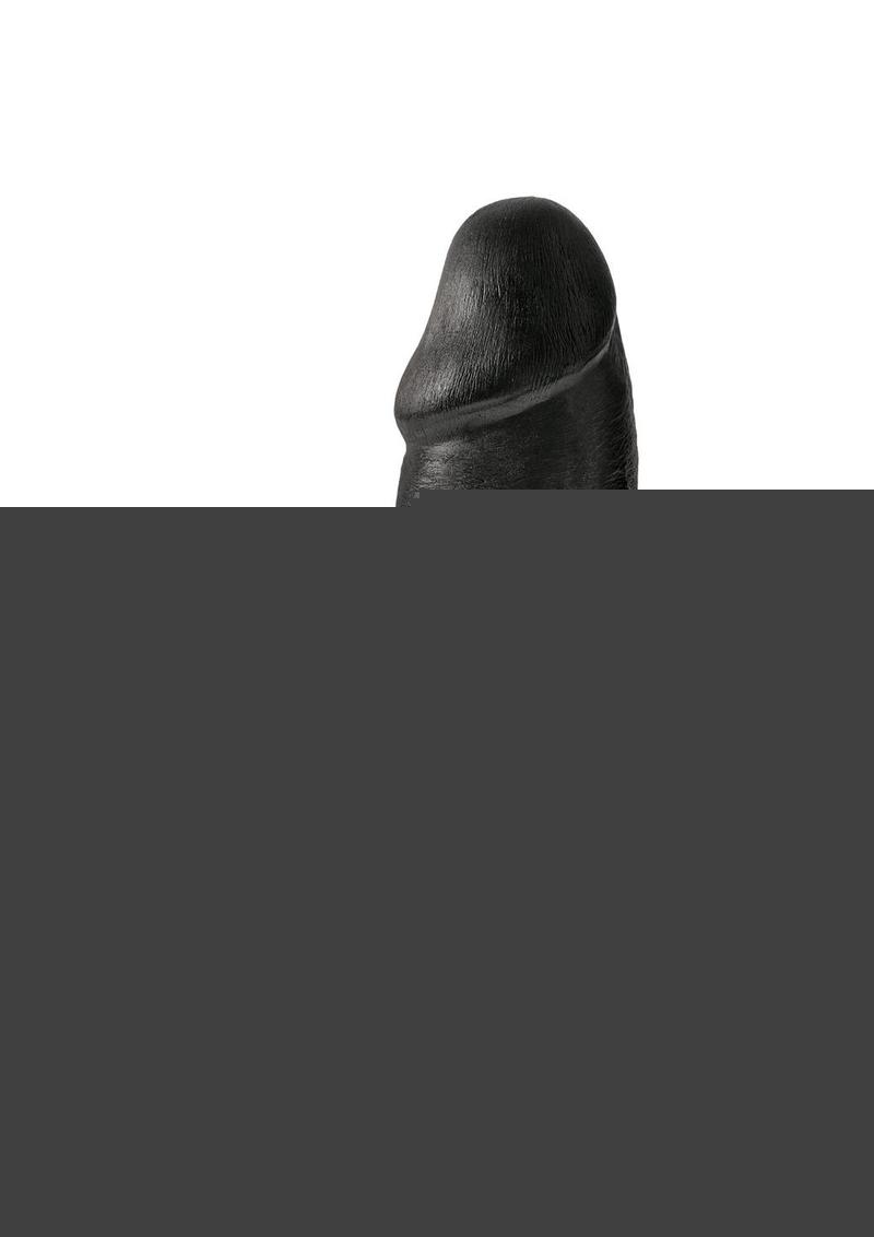 King Cock Chubby Dildo - Black - 9in