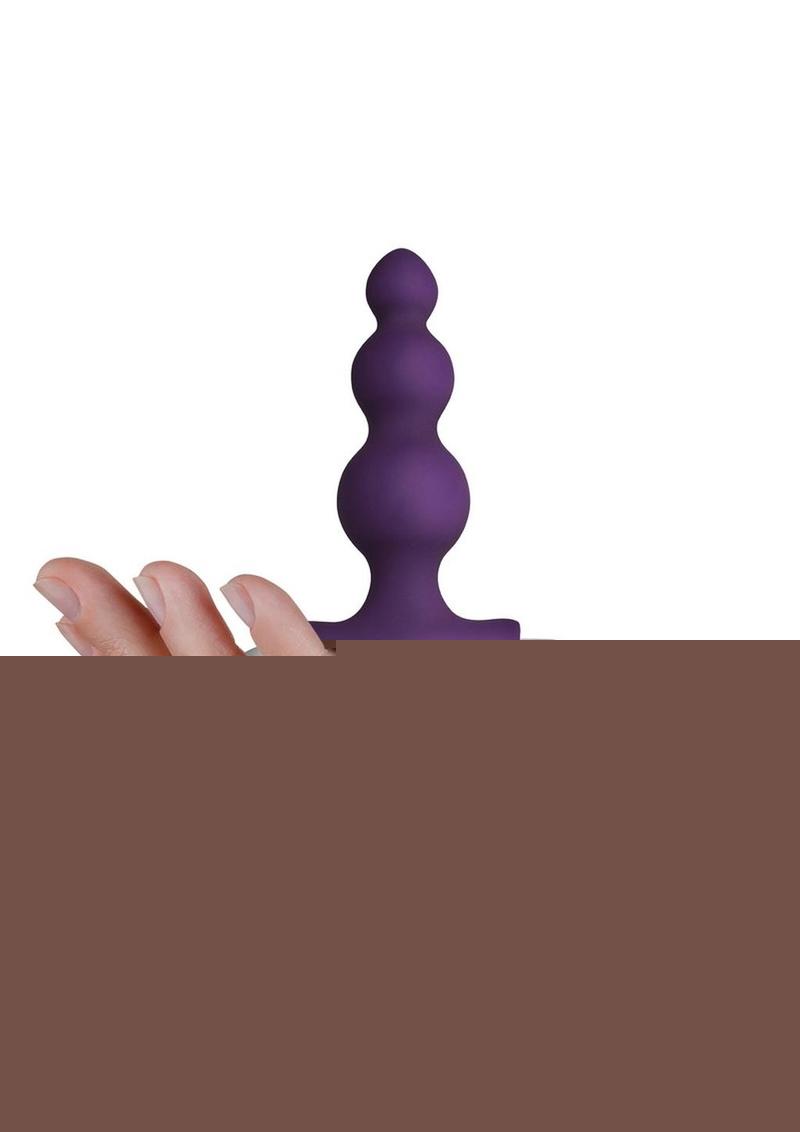 Petite Sensations Bubbles Silicone Vibrating Butt Plug