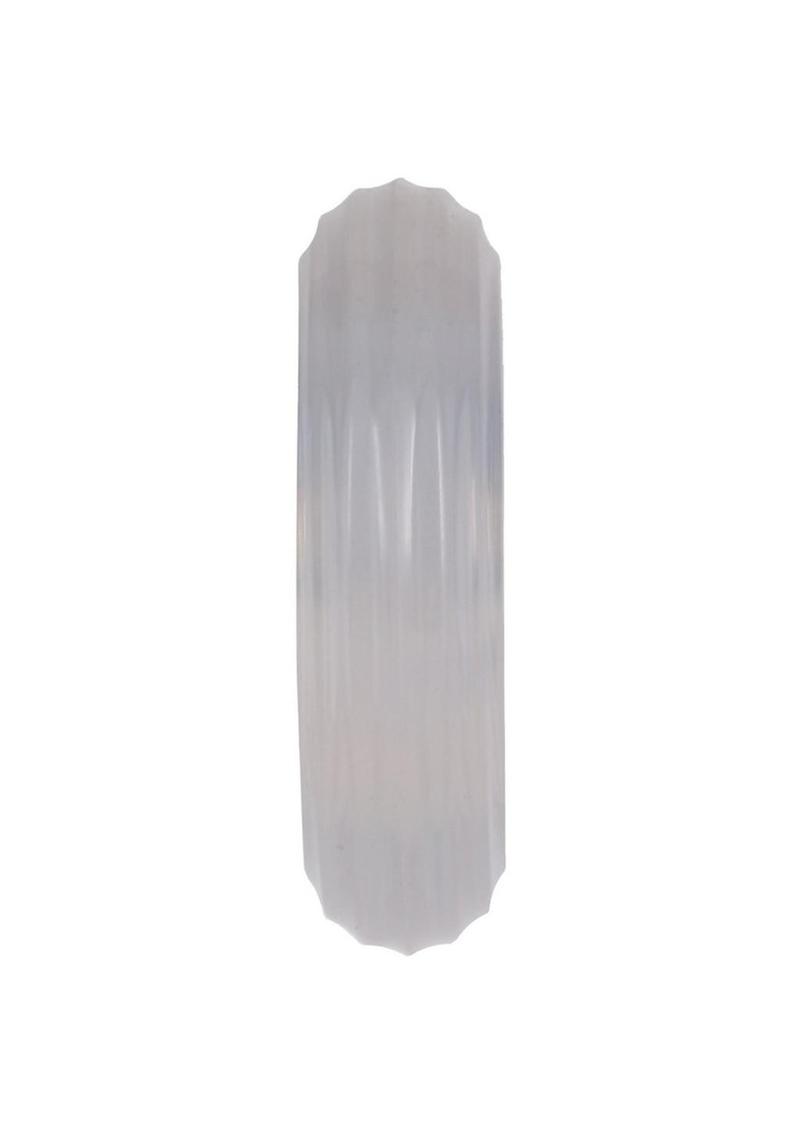 Rock Solid Ribbed Donut Silicone Cock Ring