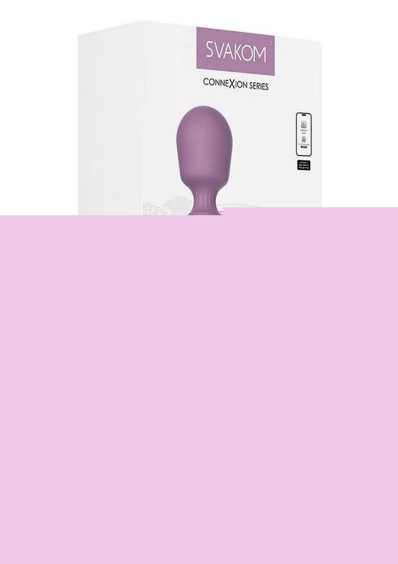 Svakom Emma Neo 2 Rechargeable Silicone Heated Vibrator with Compatible App - Lavender