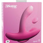 3Some Rock N Grind Silicone Rechargeable Vibrator with Remote Control - Pink