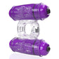 4b Double Wammy Silicone Rechargeable Dual Vibrating Couples Cock Ring
