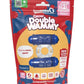 4t Double Wammy Silicone Rechargeable Dual Vibrating Couples Cock Ring - Blue/Blueberry