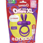 4t Ohare XL Rechargeable Silicone Rabbit Vibrating Cock Ring - Grape/Purple - XLarge