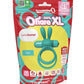 4t Ohare XL Rechargeable Silicone Rabbit Vibrating Cock Ring - Green/Kiwi - XLarge
