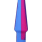 A-Play Groovy Silicone Anal Plug 5in - Fuschia