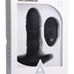 A-Play Rise Silicone Rechargeable Anal Plug with Remote Control - Black