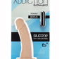 Addiction Toy Collection Edward Silicone Curved Dildo - Vanilla - 6in