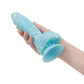 Addiction Toy Collection Luke Silicone Glow In The Dark Dildo with Balls
