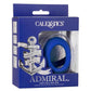 Admiral Cock and Ball Silicone Dual Ring - Blue
