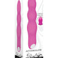 Afterglow Silicone Rechargeable Light-Up Vibrator - Pink