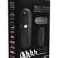 Ahhh Vibrating Bullet Of Love with Remote Control - Black