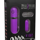 Ahhh Vibrating Bullet Of Love with Remote Control - Lavender/Purple