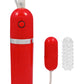 Ahhh Vibrating Bullet Of Love with Remote Control - Red