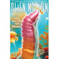 Alien Nation Neptune Silicone Dildo - Magenta/Orange/Purple
