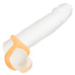 Alpha Glow In The Dark Liquid Silicone Teardrop Dual Ring