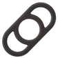 Alpha Liquid Silicone Commander Ring - Black