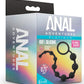 Anal Adventure Platinum Silicone 10 Anal Beads - Black
