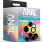 Anal Adventure Platinum Silicone Large Anal Beads - Black - Large