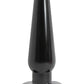 Anal Adventures Basic Anal Plug - Black - Large