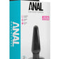 Anal Adventures Basic Anal Plug - Black - Medium