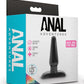 Anal Adventures Basic Anal Plug - Black - Small