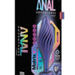 Anal Adventures Matrix Swirling Bling Silicone Plug - Blue/Sapphire
