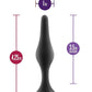 Anal Adventures Platinum Silicone Beginner Plug