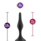 Anal Adventures Platinum Silicone Beginner Plug