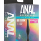 Anal Adventures Platinum Silicone Beginner Plug - Black - Small