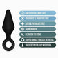 Anal Adventures Platinum Silicone Loop Plug Kit
