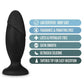 Anal Adventures Platinum Silicone Rocket Plug