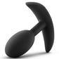 Anal Adventures Platinum Silicone Vibrating Slim Anal Plug