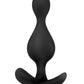 Anal Adventures Platinum Wave Silicone Butt Plug