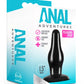 Anal Adventures Pleasure Butt Plug - Black