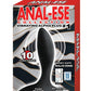 Anal-Ese Collection Rechargeable Vibrating Silicone Alpha Plug #1 - Black