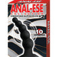 Anal-Ese Collection Rechargeable Vibrating Silicone Alpha Plug #2 - Black