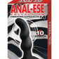 Anal-Ese Collection Rechargeable Vibrating Silicone Alpha Plug #4 - Black