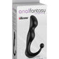 Anal Fantasy Collection Deluxe Perfect Silicone Plug - Black - 5.25in