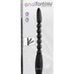 Anal Fantasy Collection Flexa Pleaser Power Beads Waterproof - Black - 7in