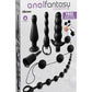 Anal Fantasy Collection Silicone Deluxe Fantasy Kit Waterproof - Black