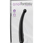 Anal Fantasy Collection Vibrating Curve Probe Waterproof - Black - 6.75in