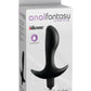 Anal Fantasy Collection Vibrating Perfect Silicone Plug Waterproof - Black - 3.5in
