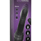 Anal Fantasy Elite Collection Vibrating Ass Thruster Silicone Rechargeable - Black