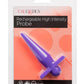 Anal Toys Rechargeable Silicone High Intense Probe - Purple