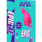 Aria Epic AF Rechargeable Silicone Vibrator - Fuchsia/Pink