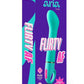 Aria Flirty AF Silicone Vibrator - Teal