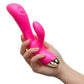 Aria Pleasin' AF Rechargeable Silicone Rabbit Vibrator